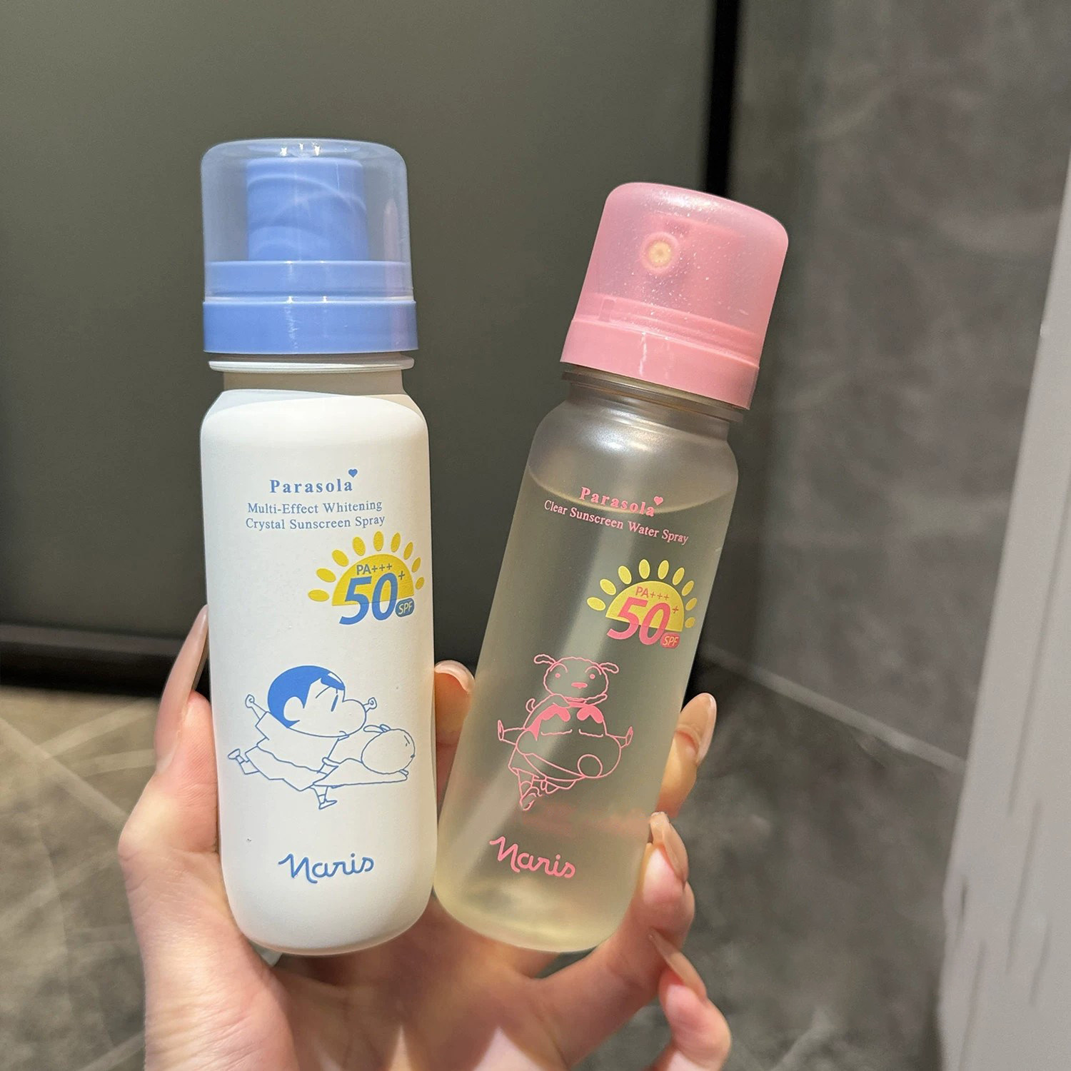 可上飞机高铁！naris娜丽丝防晒水美白防晒喷雾全身通用中小样
