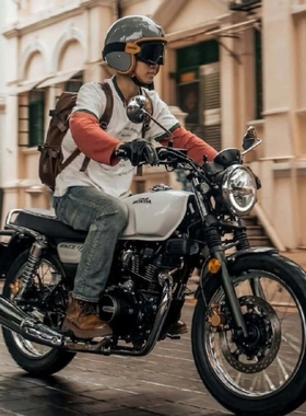 五羊本田CGX150边包版摩托车整车国四电喷燃油通勤代步省油