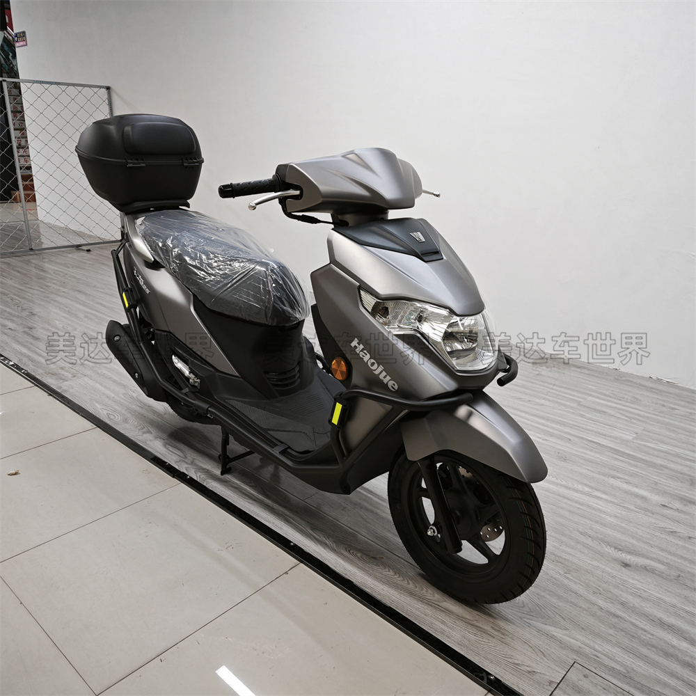 豪爵虎鲨VX125T-52踏板摩托车省油代步外卖通勤