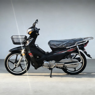 豪爵全新弯梁车UG110摩托车整车国四电喷燃油机车整车复古载货