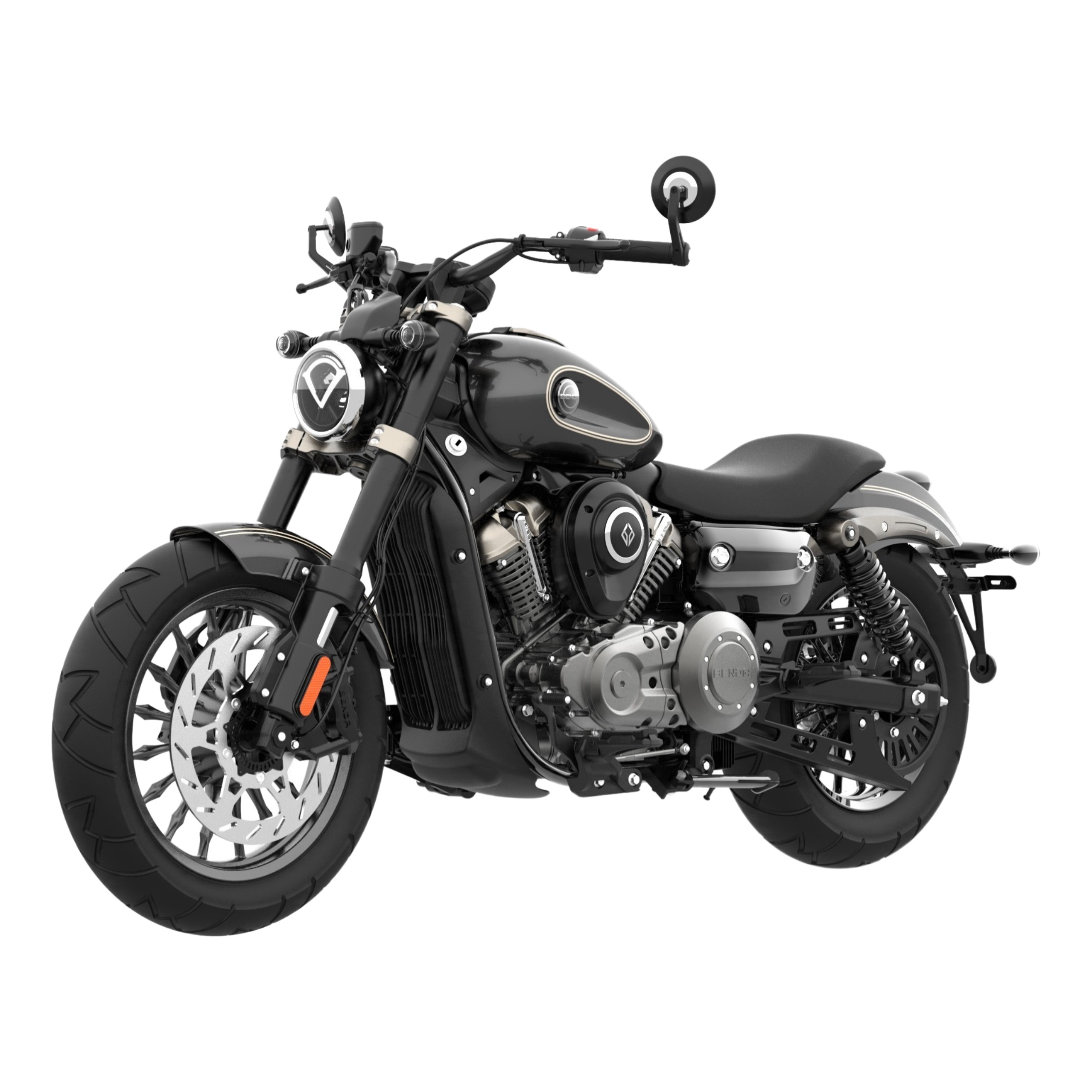 奔达金吉拉250摩托车整车国四电喷燃油太子巡航