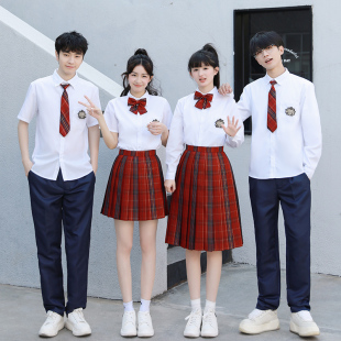 高中初中学生毕业运动会班服学院风成人合唱团诗歌朗诵演讲演出服