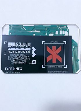 赛博朋克2077创伤小组康陶荒板地铁卡NCAT JY科技 周边亚克力透卡