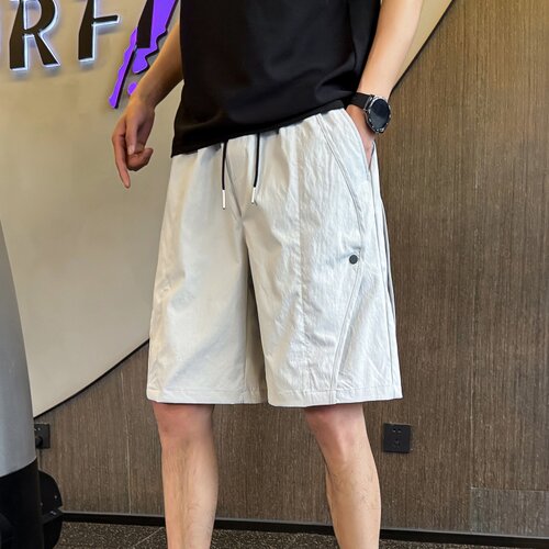 夏季男士速干透气宽松五分短裤