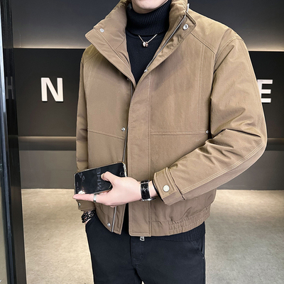 90白鸭绒男士羽绒服冬季新款外套