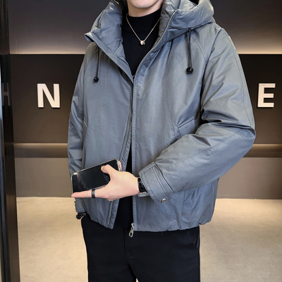 高级感短款男士羽绒服冬季防寒服