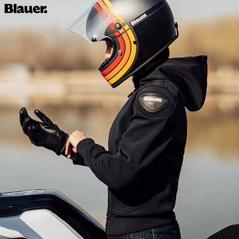 潮牌Blauer.H.T.  AN. 摩托车骑行服女休闲通勤防摔