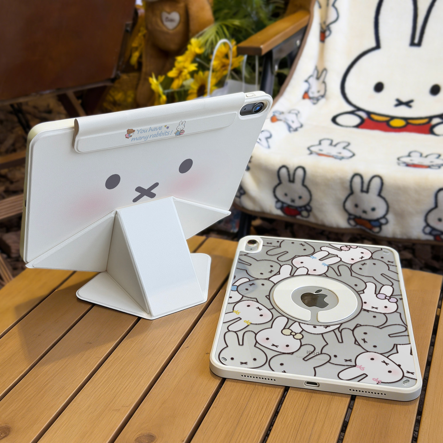 ipad11保护壳增高磁吸新款air8保护套720°旋转pro1