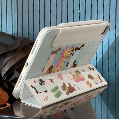 ipadpro多角度磁吸旋转保护壳