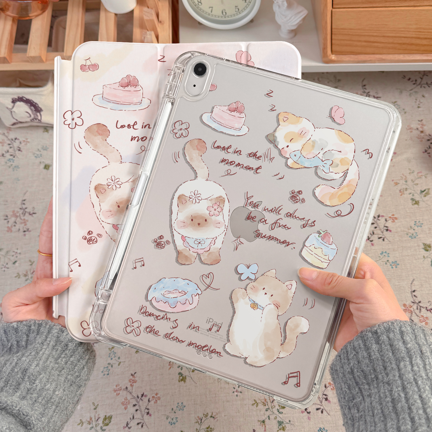 【轻薄高颜值】拆分透明支架壳