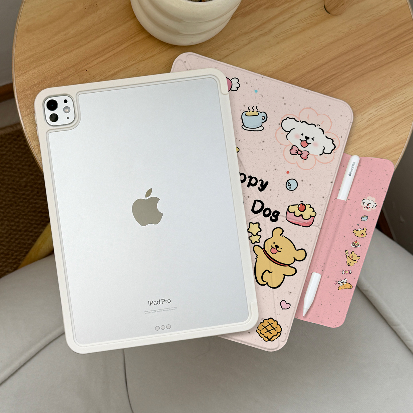 【边框·笔袋·散热】iPad双面夹