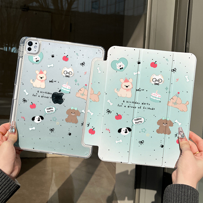 【爆款】iPad超薄透明全包保护壳