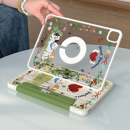 【清新】iPadPro磁吸拆分保护壳