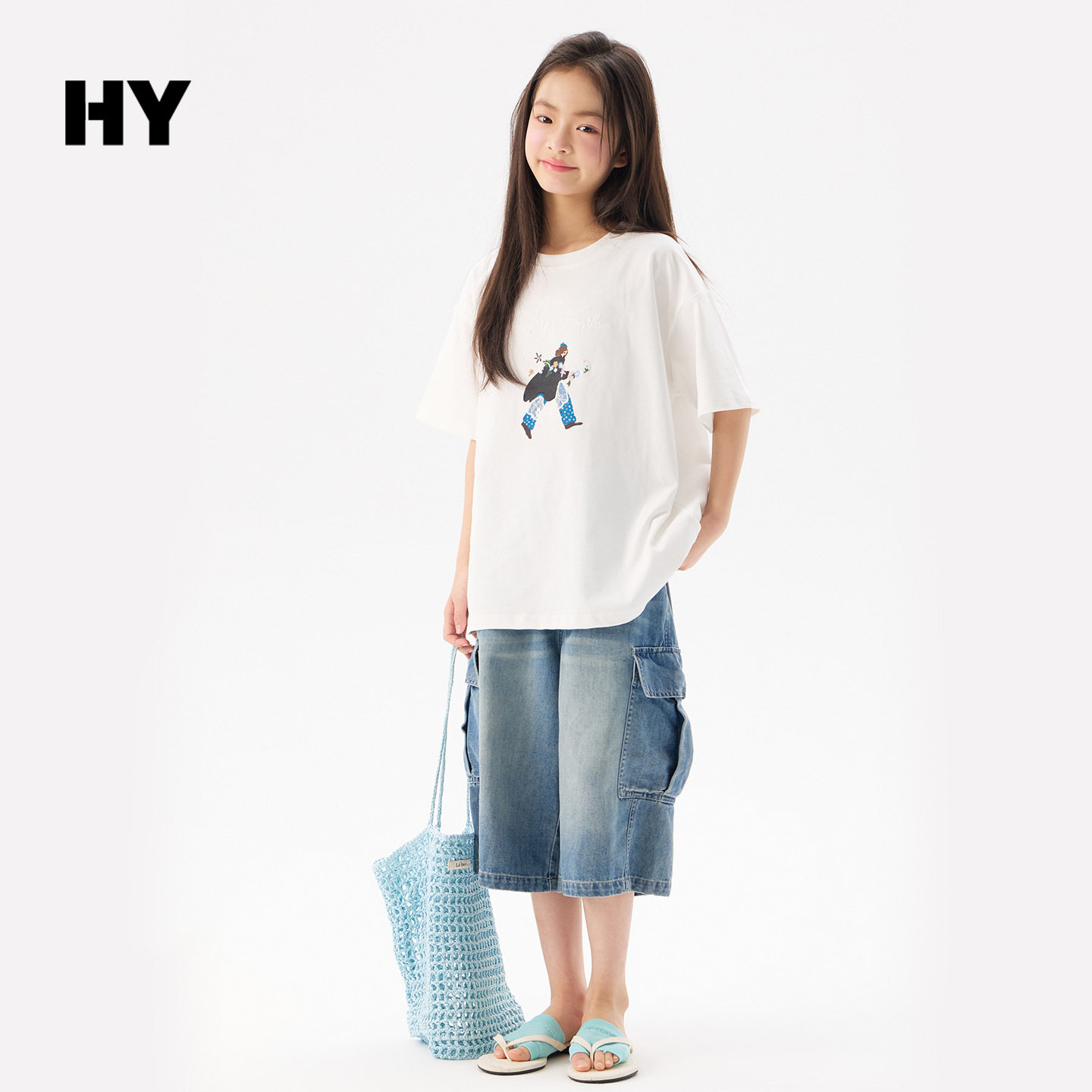 童装女童短袖T恤2026夏季新款中童女孩纯棉儿童上衣薄款夏装批发1