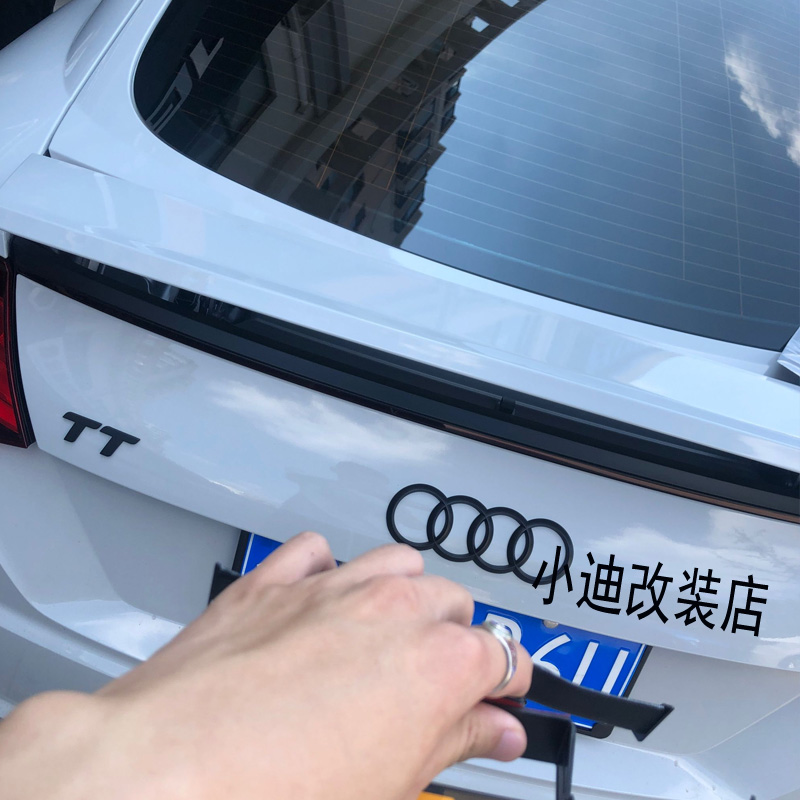 专用新老款奥迪tt改装中网标
