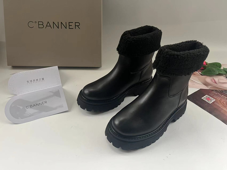 保暖雪地靴冬季厚底两穿舒适时尚