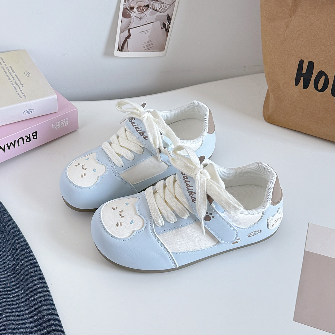 鞋子女春夏季2026新款小众百搭学生运动休闲鞋透气软底女款小白鞋