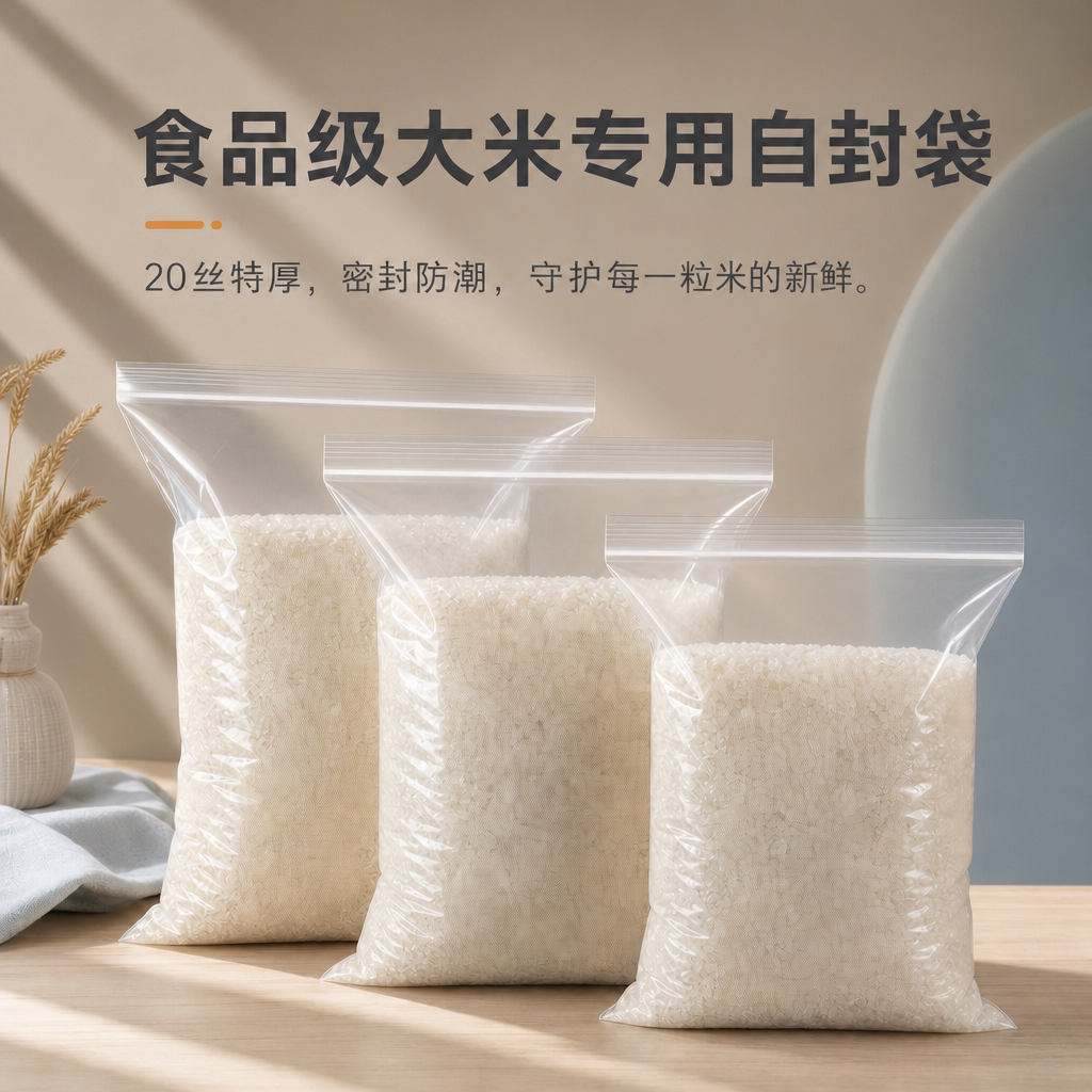 大米杂粮密封袋防潮防霉防虫