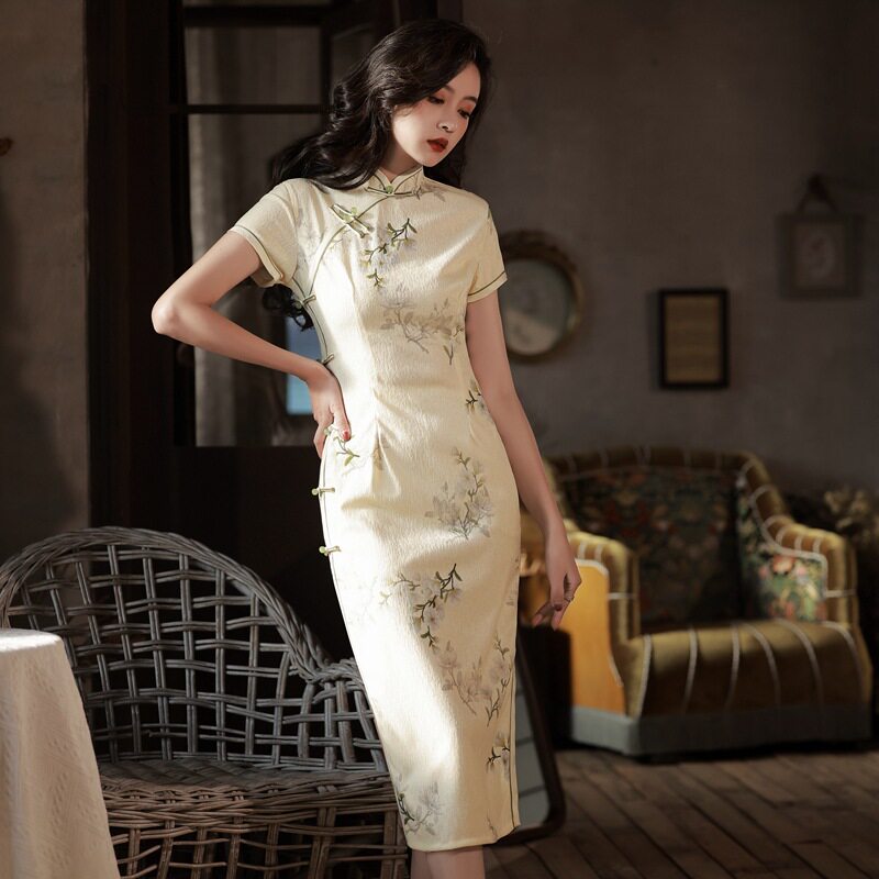 水调歌头女装2025新款崔万志正品吉祥斋四小姐凤翔歌江南凤禧旗袍