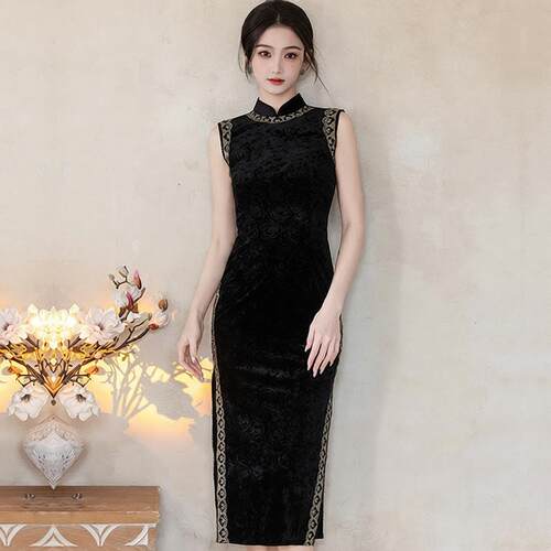 唐之语女装陶玉梅商场同款2026新款一珂锦绣旗袍先生崔万志旗舰店