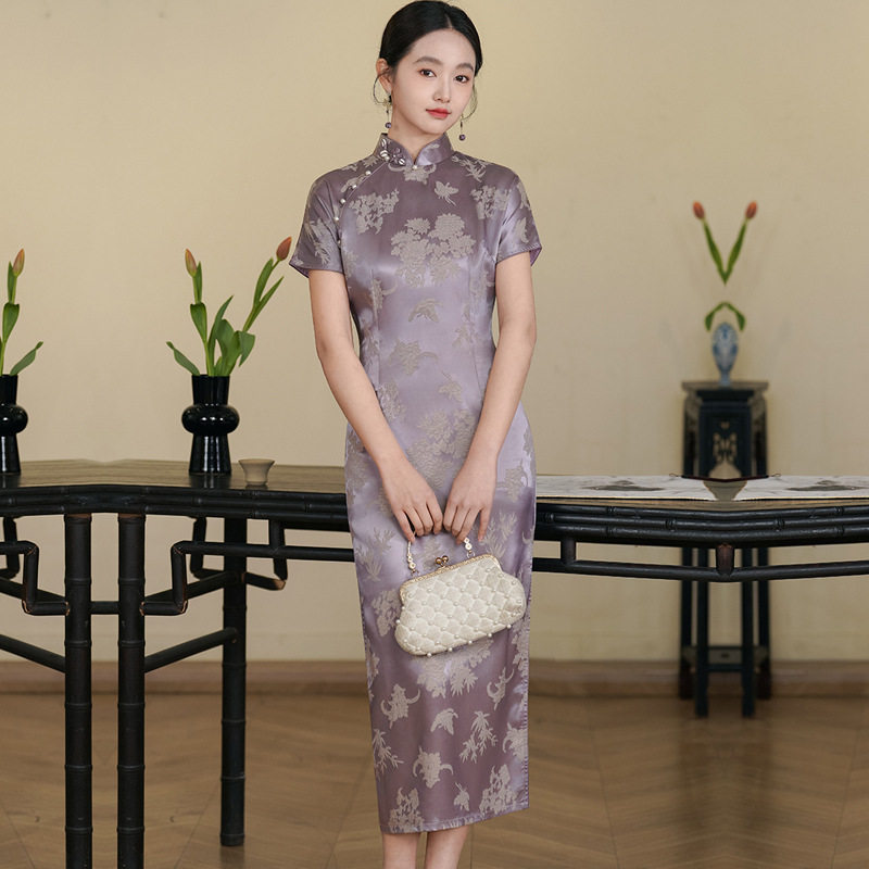 谭燕玉东方美人花间辞2026新旗袍