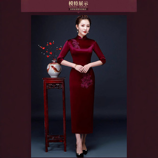 花满絮东方美人花间辞2026新款茉茉古法崔万志官方旗舰店女装旗袍