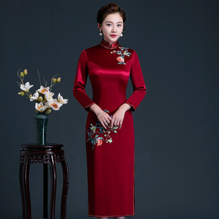 谭燕玉东方美人花间辞2026新款限时赏味崔万志官方旗舰店女装旗袍