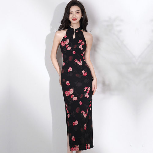 崔万志女装百武西繁莳固执官方旗舰店专柜同款2026新款梦至超旗袍