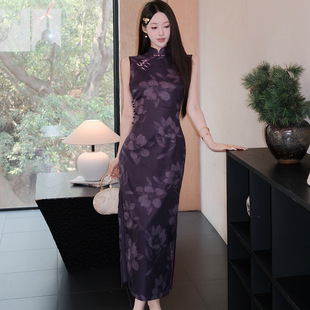 崔万志女装蔓楼兰繁莳固执官方旗舰店专柜同款2026新款梦至超旗袍