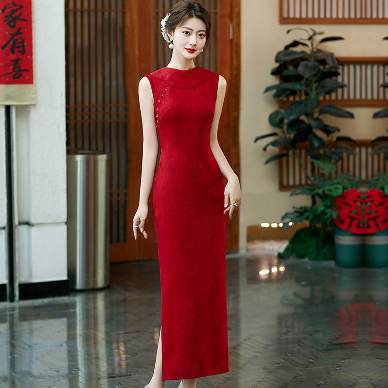 唐之语女装陶玉梅商场同款2026新款画报夫人旗袍先生崔万志旗舰店图片
