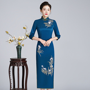 娘子写女装华族经典一珂锦绣逸红颜官方龙迪旗舰店旗袍先生崔万志