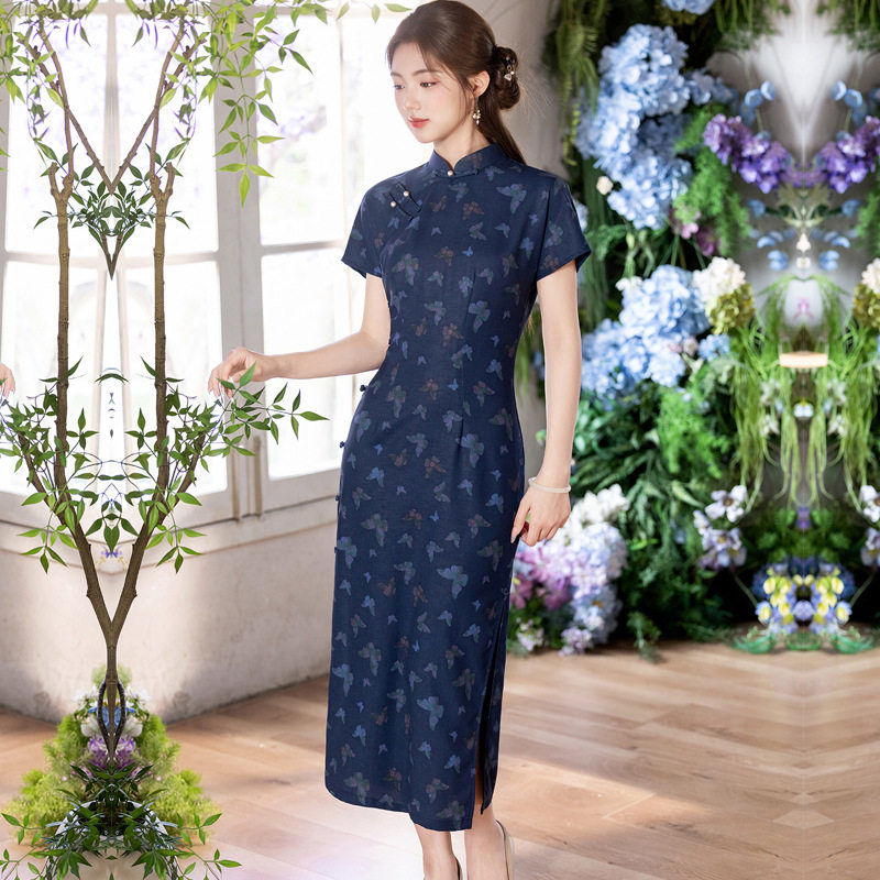 唐之语女装陶玉梅商场同款2026新款画报夫人旗袍先生崔万志旗舰店图片