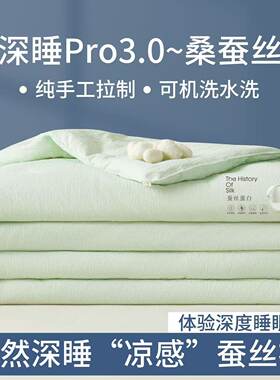深睡天然蚕丝被100桐乡桑蚕丝
