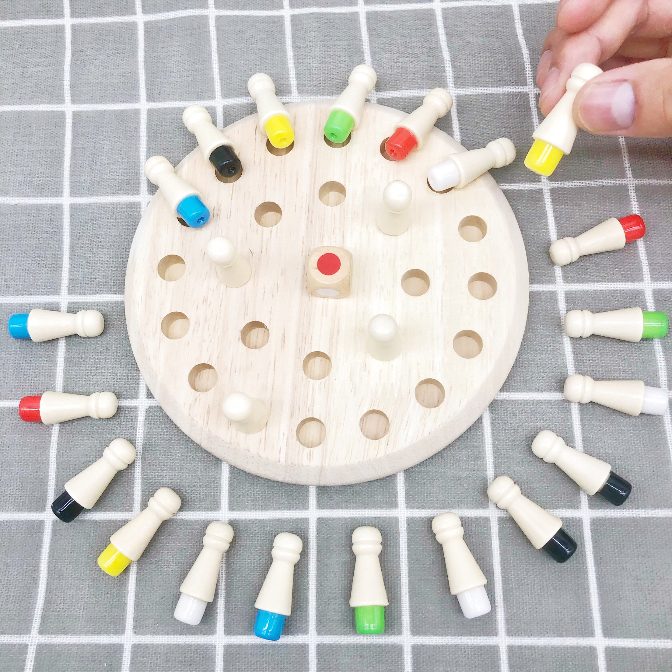 幼儿童益智力专注力训练记忆棋宝