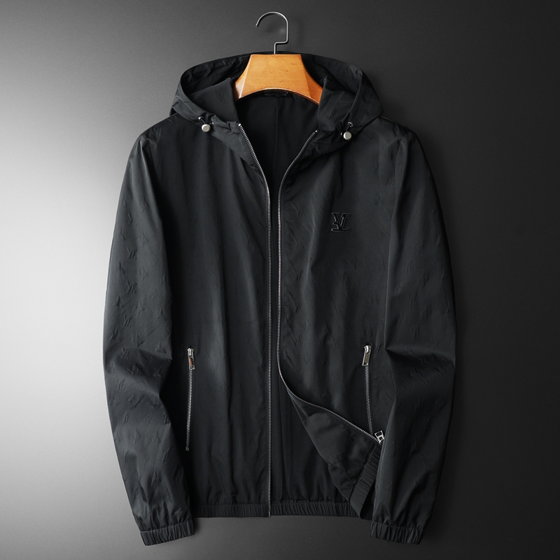 2024春季新款男士连帽薄款夹克货号Y333P220，男装夹克，钱塘6027（原6003）