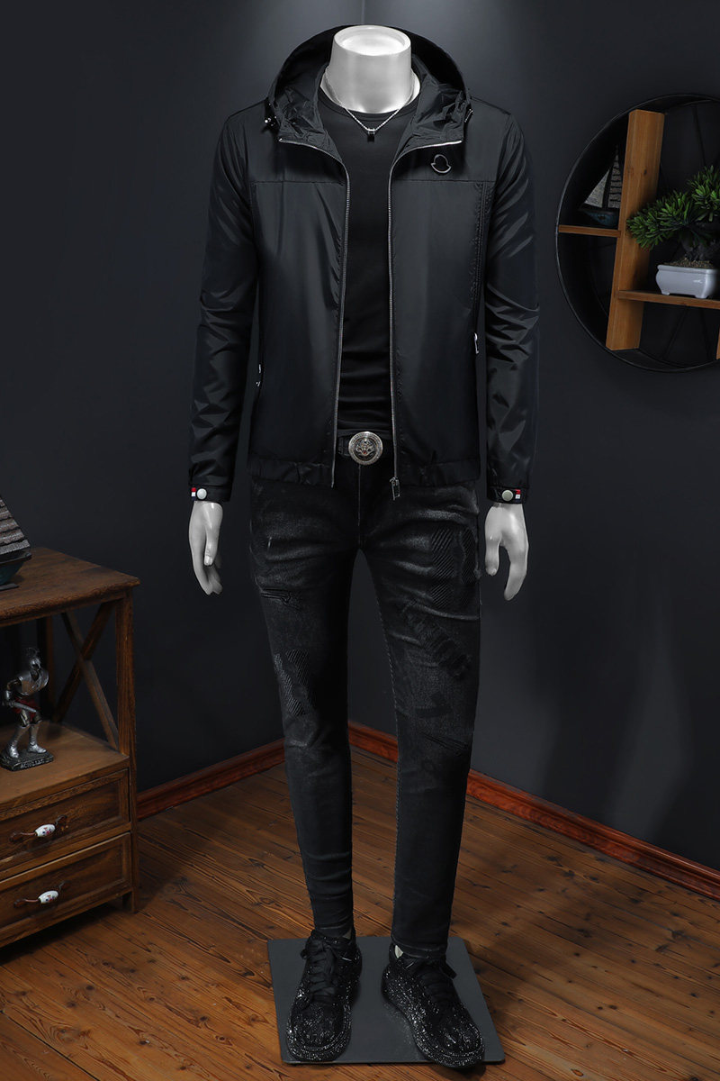 2025春季男士连帽夹克货号7091P210,男装夹克,钱塘6027（原6003）
