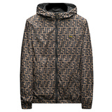 2025春秋季新款男士连帽双面穿夹克外套男装货号D7023P220长期，男装夹克，钱塘6027（原6003）