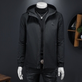 2025新款男士连帽保暖棉衣外套青年时尚百搭外套货号T2005P260，男装棉衣，钱塘6027（原6003）