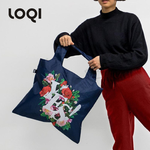 loqi艺术时尚环保手提包包购物袋