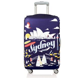 德国LOQI城市系列29 32寸行李箱保护套大号高弹性防尘耐磨箱套