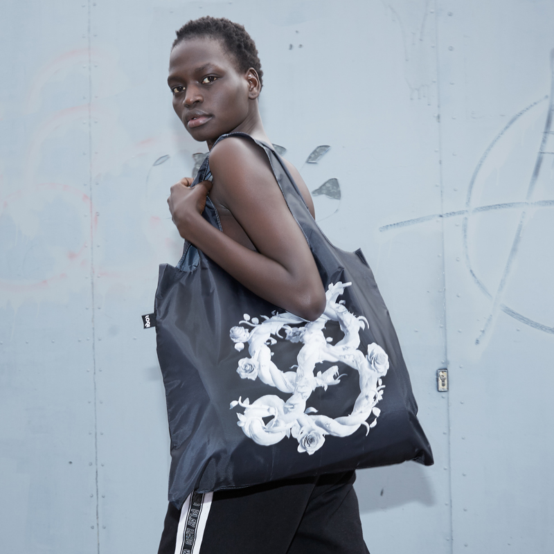 德国loqi时尚轻便防泼水折叠包