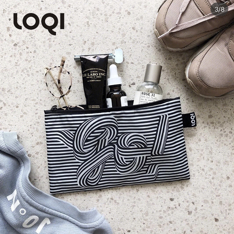 德国LOQI字母系列时尚潮流分类收纳洗漱包便携整理袋防水化妆包,收纳整理,购物袋/环保袋/帆布袋,淘宝优惠券,粉丝福利购,淘宝优惠卷
