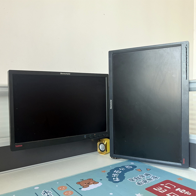 显示器工位隔断转角挂架工位屏风拐角双屏电脑屏幕支架副屏壁支架