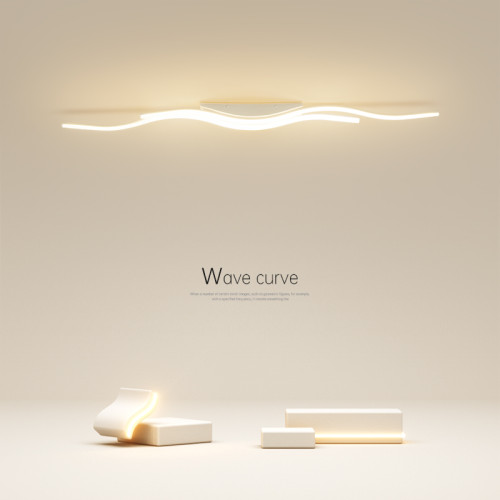 简约现代创意长条过道吸顶灯