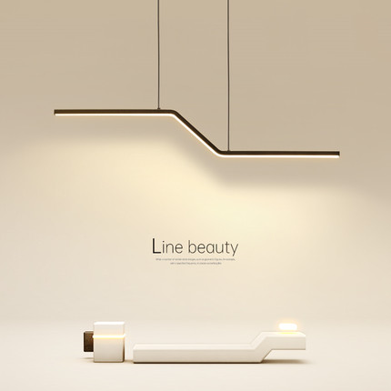 led餐厅灯极简吊灯客厅灯简约现代创意卧室灯餐桌灯2025新款灯具