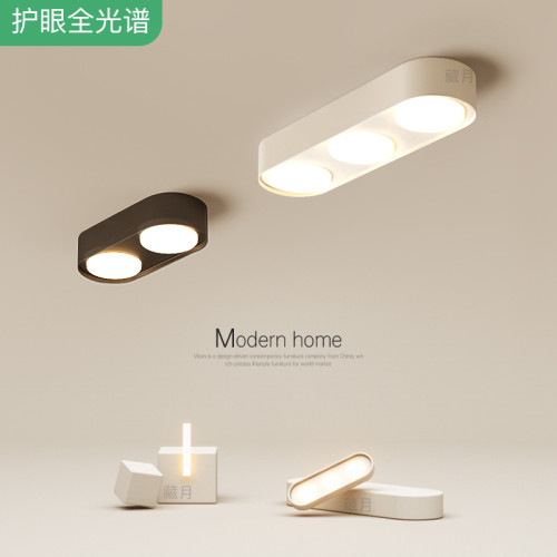 简约现代阳台斗胆吸顶灯