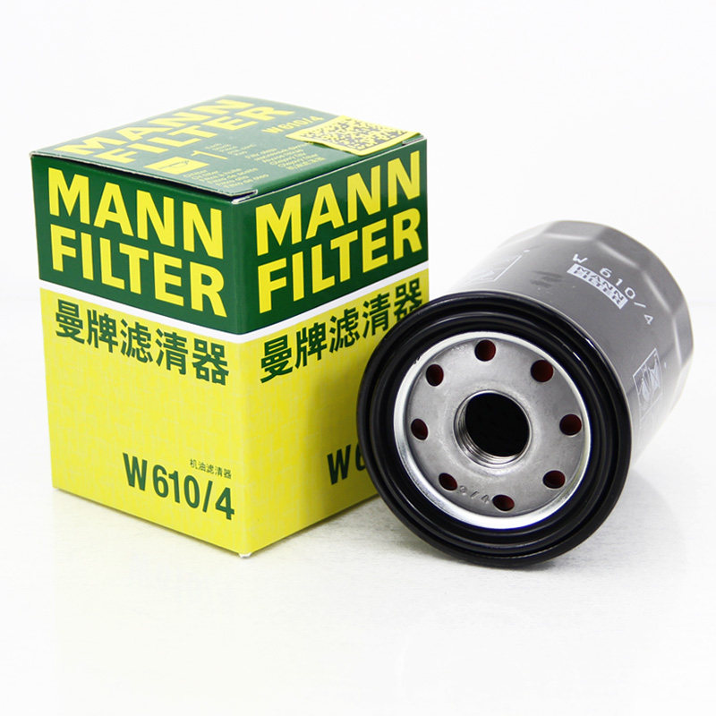 适配凯美瑞rav4雅力士博越博瑞gc9机滤曼牌机油滤清器w610/4
