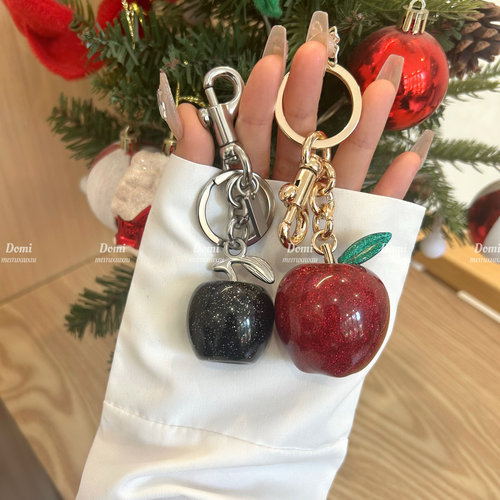 包包挂件高级苹果锁匙扣吊坠平安汽车配饰精美挂饰包配件情侣礼物