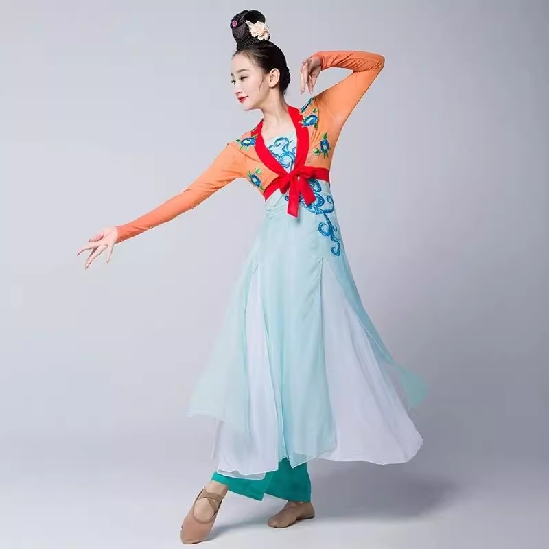 古典舞艺考演出服桃李杯独舞天涯共此时同款舞蹈服汉唐练功表演服