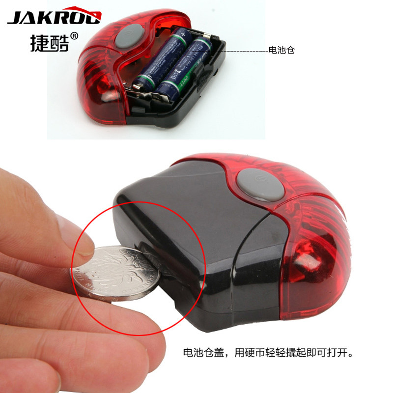 Lumière vélo JAKROO - Taillights - Ref 2401085 Image 4